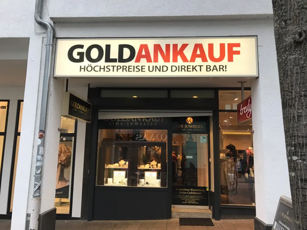 Side Juwelier Filiale Darmstadt – Goldankauf in der Elisabethenstrasse